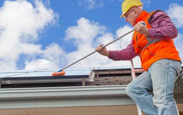 Twenty soft wash roof cleaning